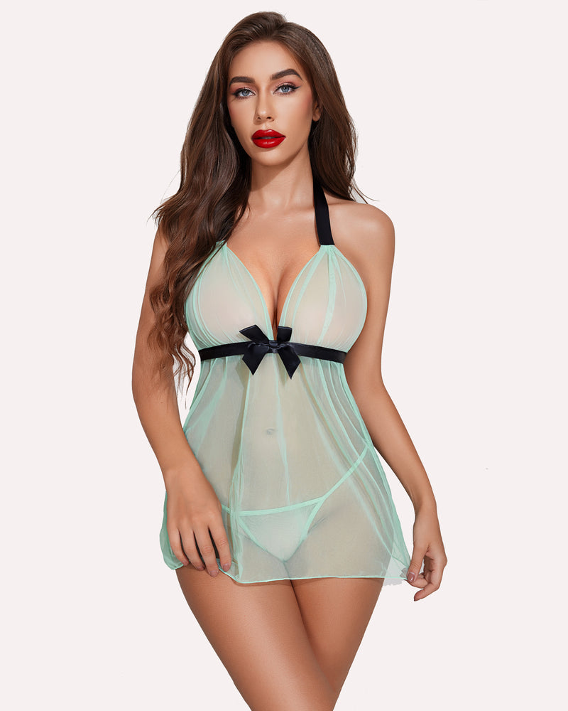 Lace Babydoll Exotic Halter Nighties