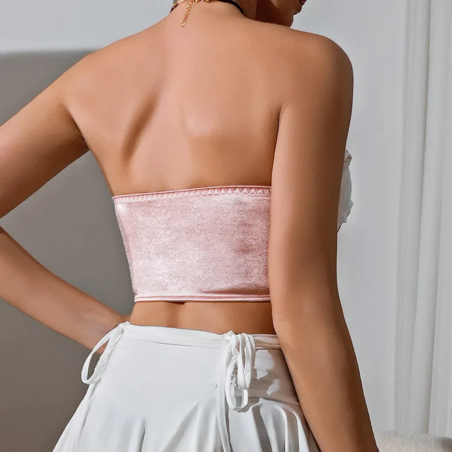 Rosy Bow Corset