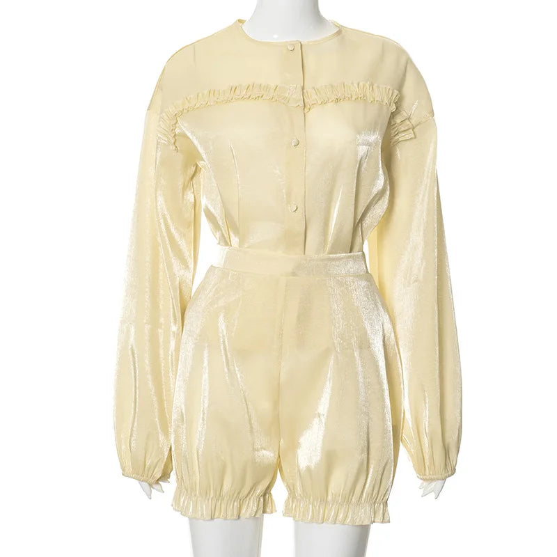Oops I Did It Again Shorts Set