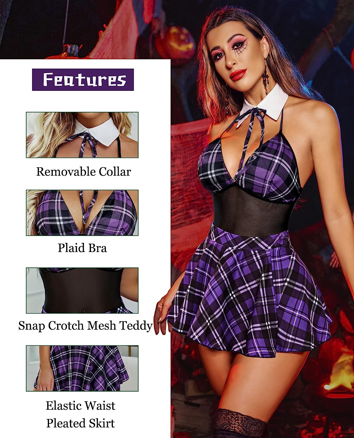 Rochie Custumes Snap Crotch 