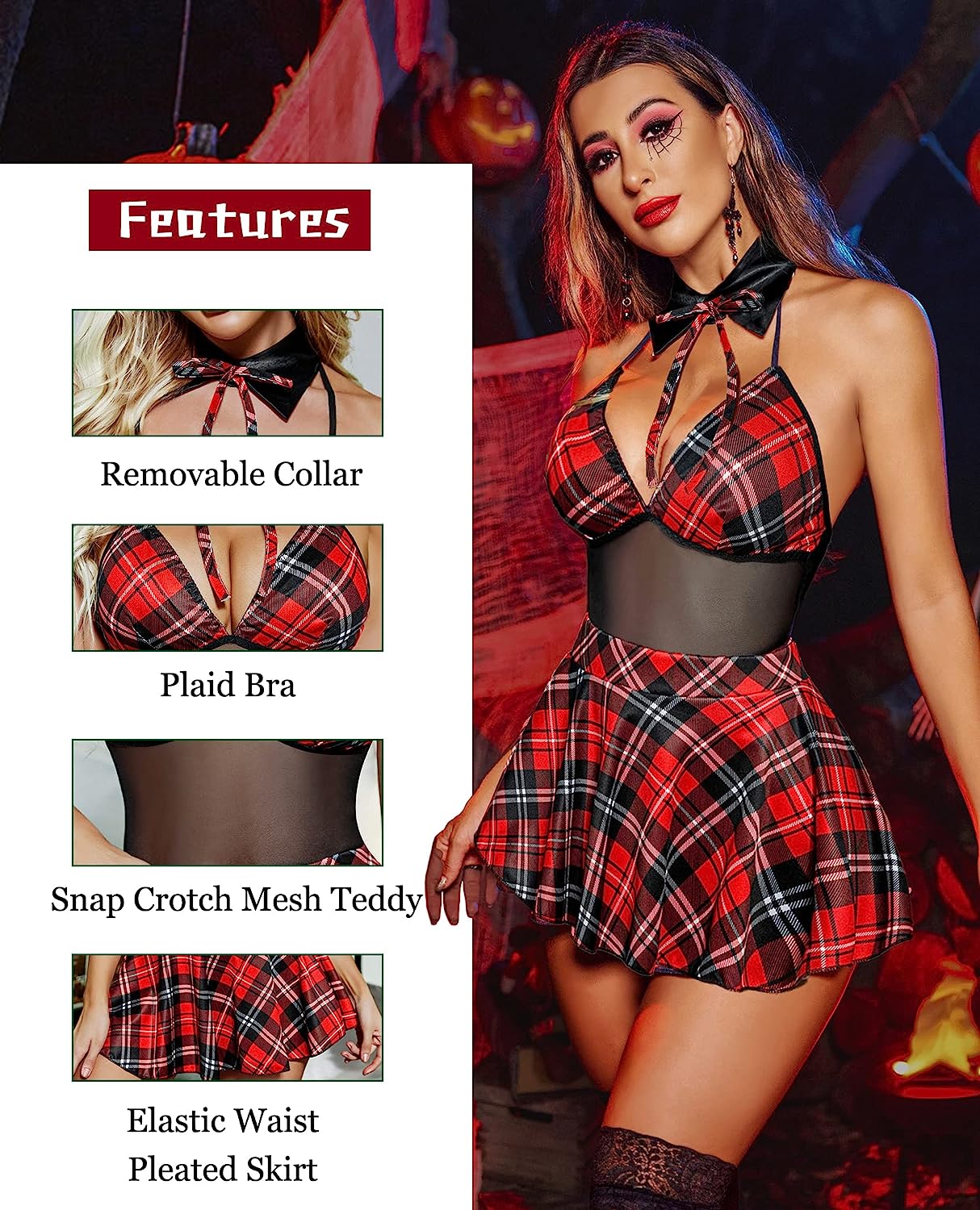 Rochie Custumes Snap Crotch 