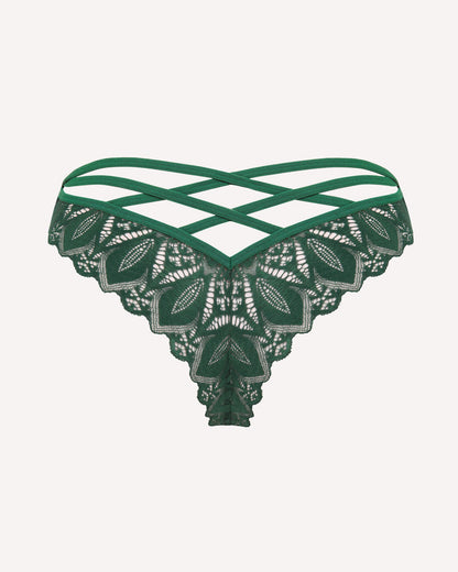 Chiloți obraznici Lace Criss Cross Lenjerie intimă