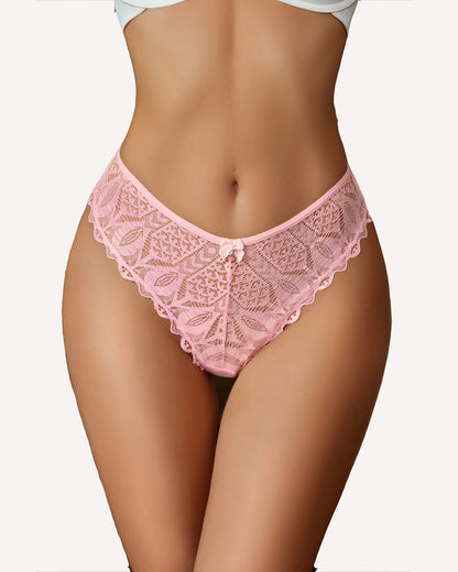Chiloți obraznici Lace Criss Cross Lenjerie intimă