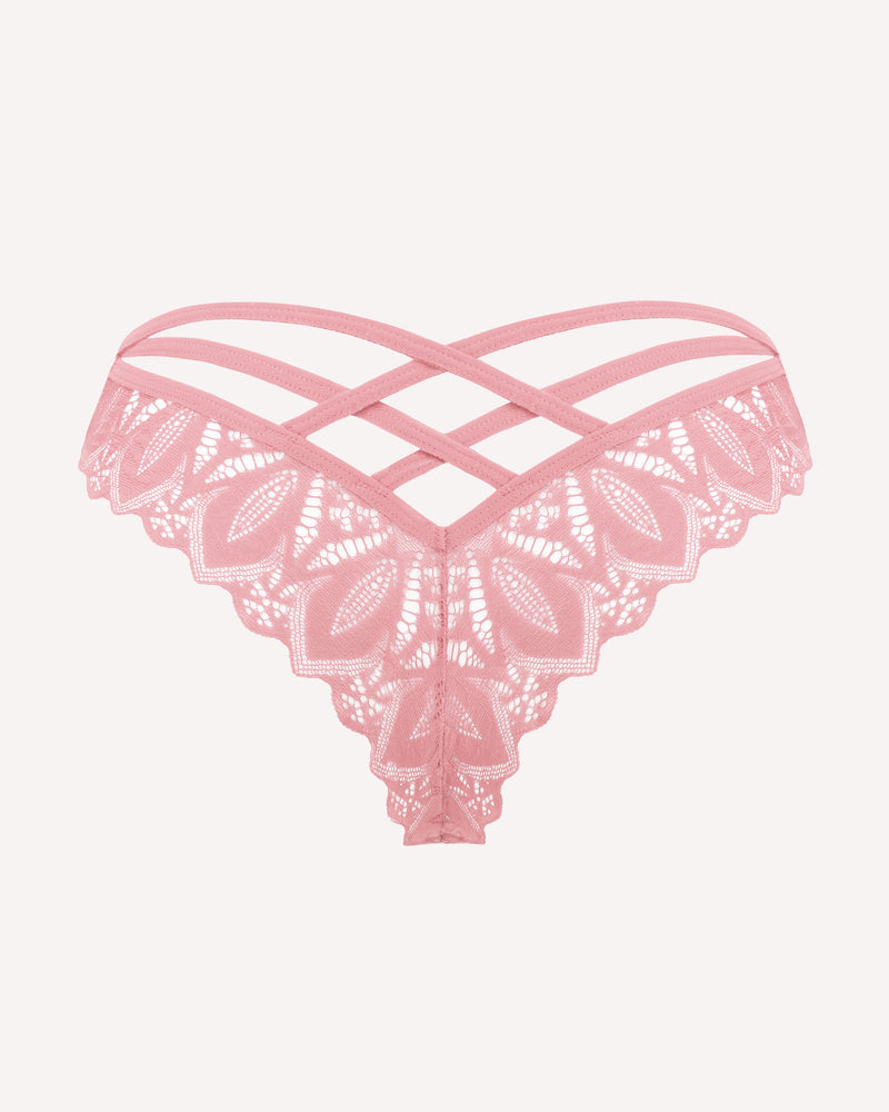Chiloți obraznici Lace Criss Cross Lenjerie intimă