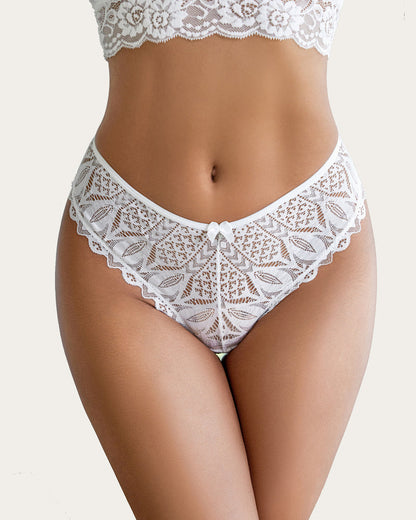 Chiloți obraznici Lace Criss Cross Lenjerie intimă