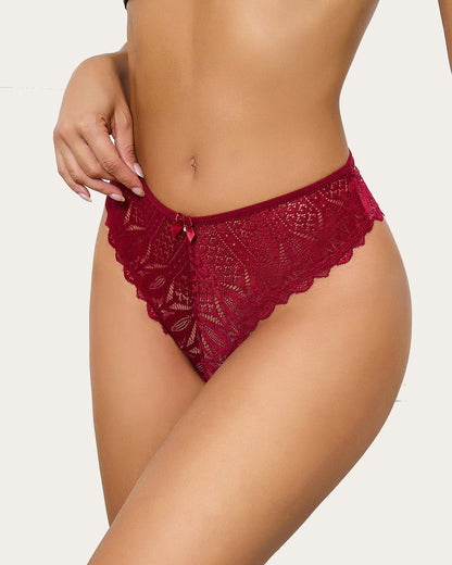 Chiloți obraznici Lace Criss Cross Lenjerie intimă