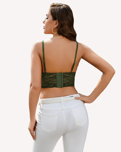 Adjustable Strap Crop Top (Rimless Bra)