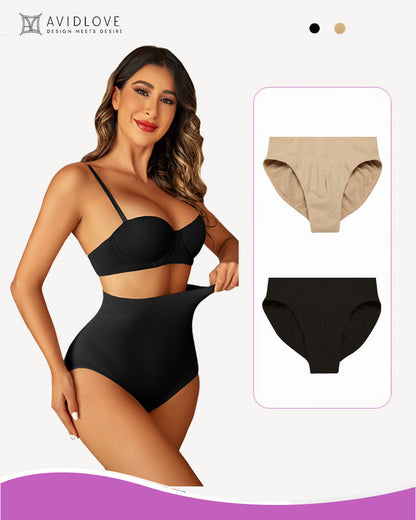 Tummy Control Shapewear Chiloți cu talie înaltă