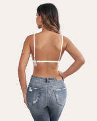 Sutien bralette din dantela Y2K Cami Crop Top