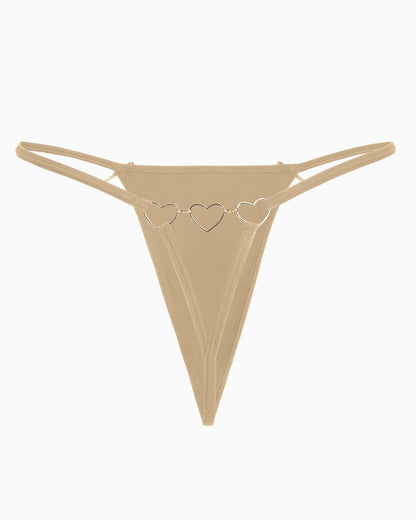 3Pcs G-String Thongs Sexy No Show Panties