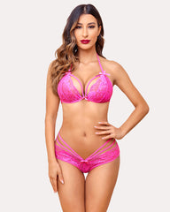 2 Piece Lace Bra and Panty Sets