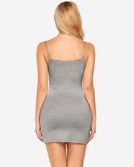 Full Slip Strap Mini Dress Shapewear