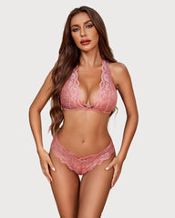 Lace Lingerie Bra and Panty Set