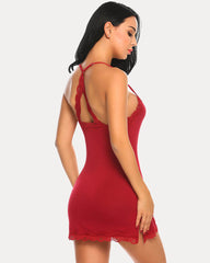 Full Slip Chemise Cotton Dress Shapewear