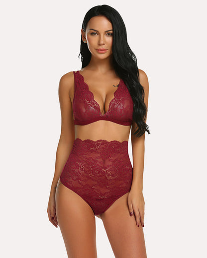 High Waist Bra and Panty Set