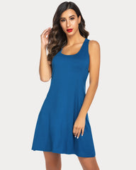 Racerback Tank Dress Nightgown