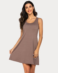 Racerback Tank Dress Nightgown