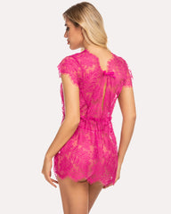 Lace Chemise Mesh Eyelash Lace Babydoll