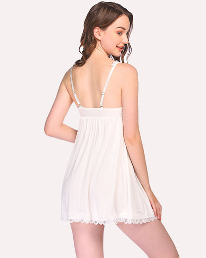 Rochie din dantelă cu alunecare completă