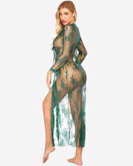 Robe din dantelă Rochie de mireasă transparentă 