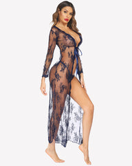 Robe din dantelă Rochie de mireasă transparentă 