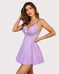 Lace Full Slip Dress Sleepwear