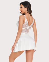 Lace Full Slip Dress Sleepwear