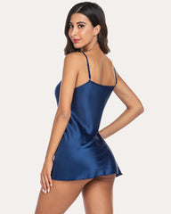 Rochie din satin Mini Slip Lenjerie de noapte