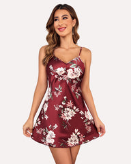 Rochie din satin Mini Slip Lenjerie de noapte