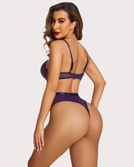 Snap Crotch One Piece Underwire Bodysuits