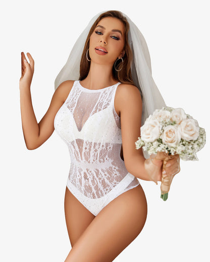 Lenjerie Teddy Sparkle Strass