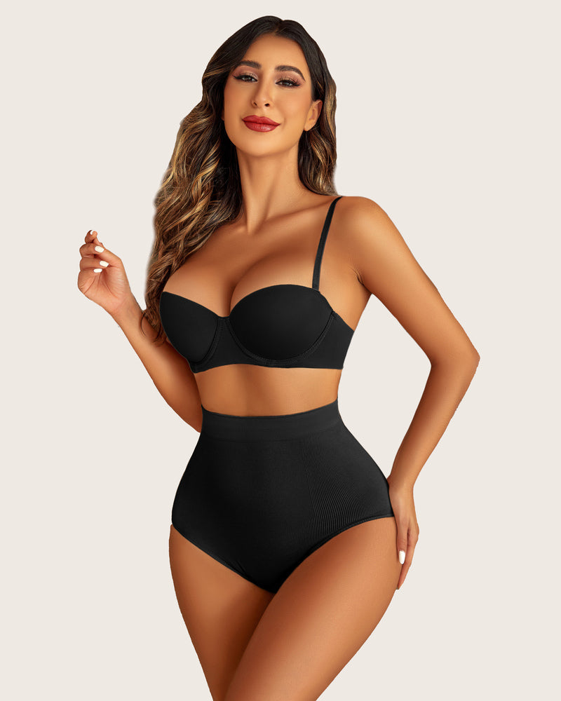 Tummy Control Shapewear Chiloți cu talie înaltă