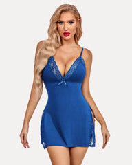 Spaghetti Strap Nightgown Chemise