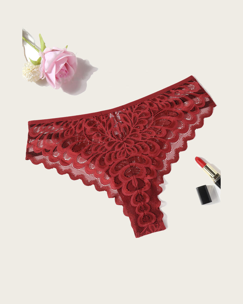 Chiloți cu sclipici din dantelă Cheeky Bikini Lenjerie intimă