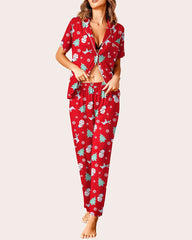 Pajamas Set Shirt with Long Pants