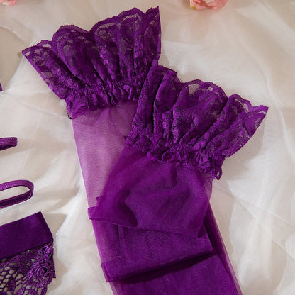 Purple Erotic Lingerie