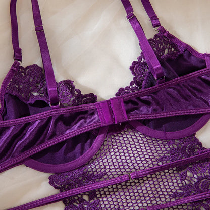 Purple Erotic Lingerie