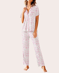 Pajamas Set Shirt with Long Pants