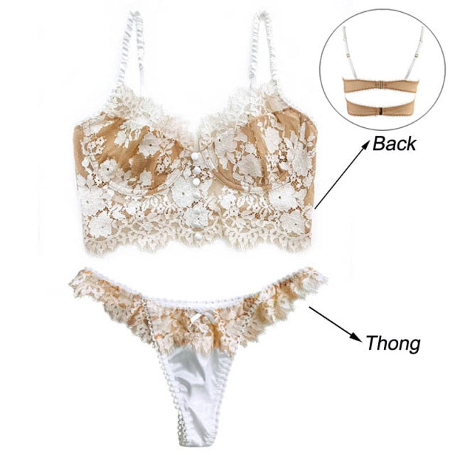 Free Falling Bra Set